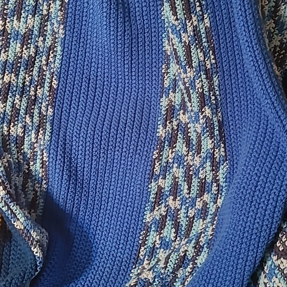 Hand Crafted Crochet Quilt New